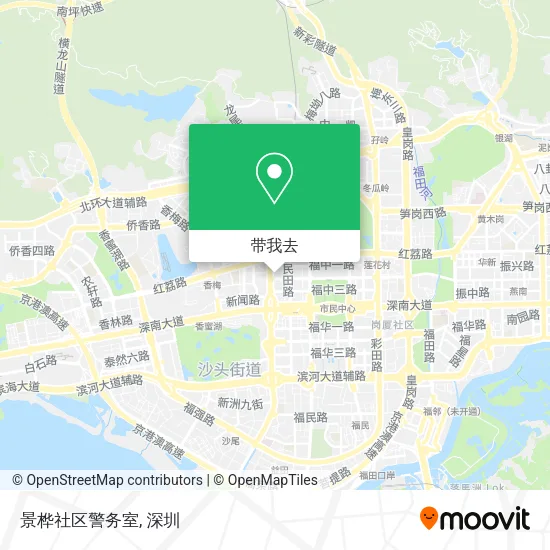 景桦社区警务室地图