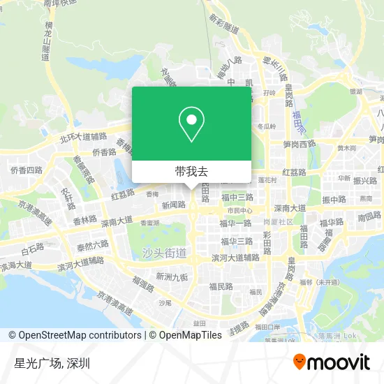 星光广场地图
