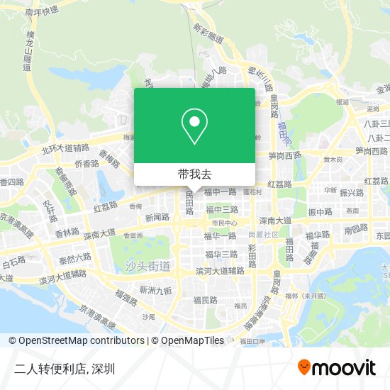 二人转便利店地图