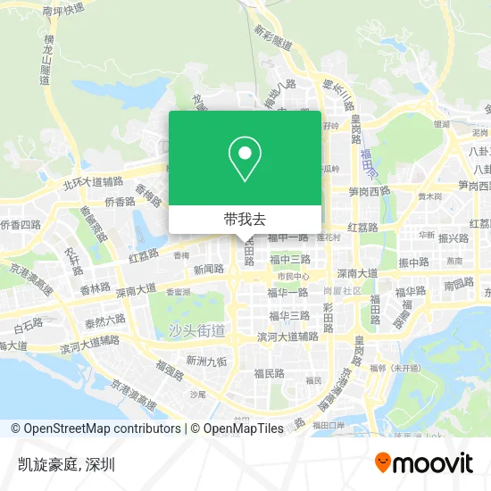 凯旋豪庭地图