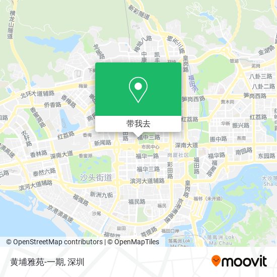 黄埔雅苑-一期地图