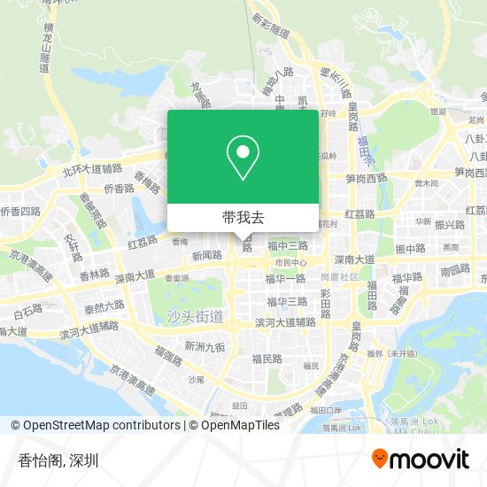 香怡阁地图