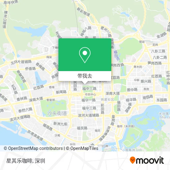 星其乐咖啡地图