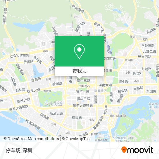 停车场地图