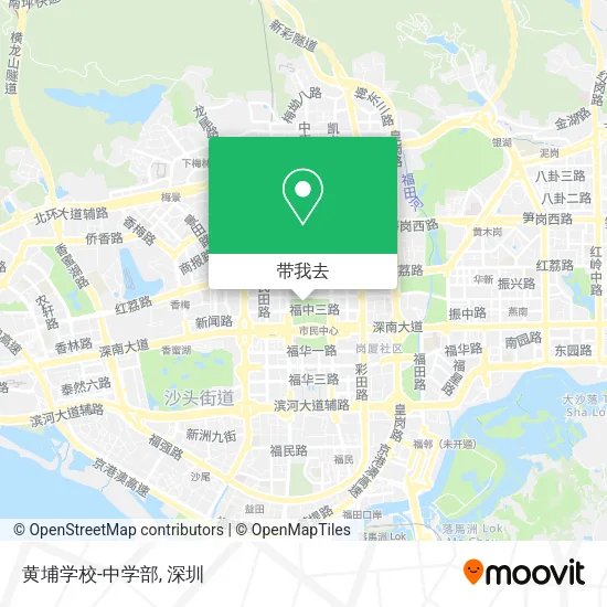 黄埔学校-中学部地图