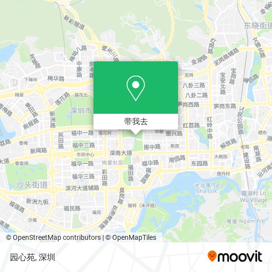 园心苑地图