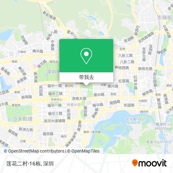 莲花二村-16栋地图