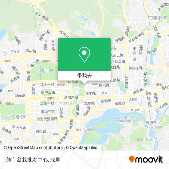 新宇盆栽批发中心地图