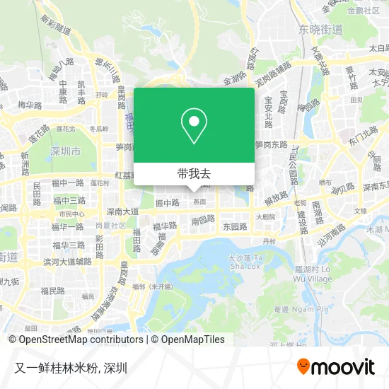 又一鲜桂林米粉地图