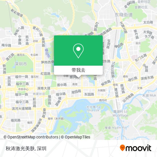 秋涛激光美肤地图