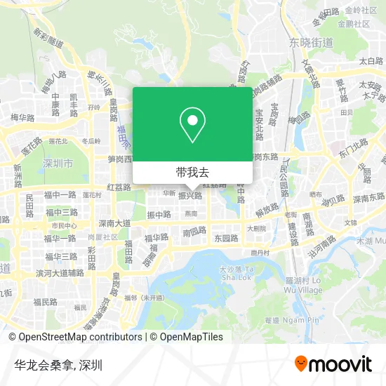 华龙会桑拿地图