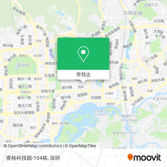 赛格科技园-104栋地图