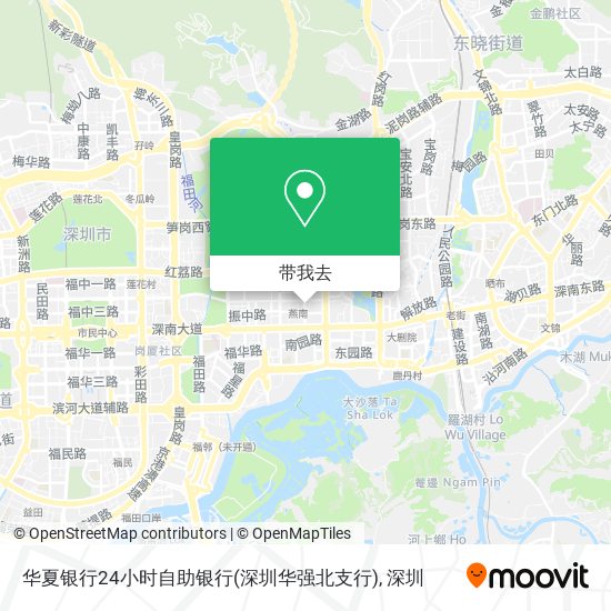 华夏银行24小时自助银行(深圳华强北支行)地图