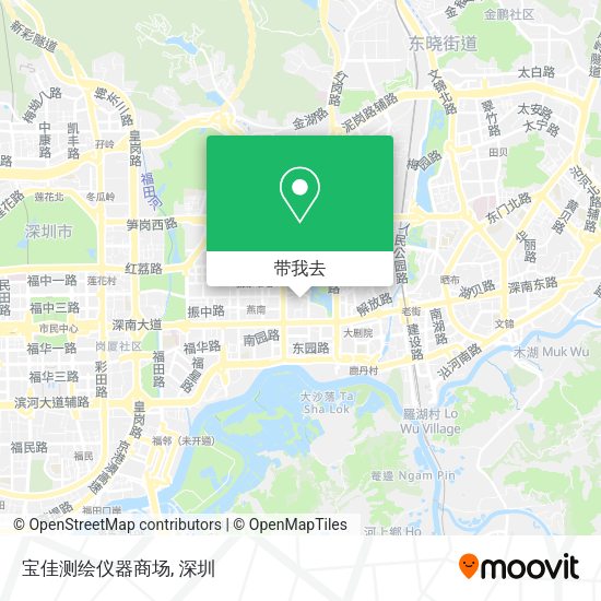 宝佳测绘仪器商场地图