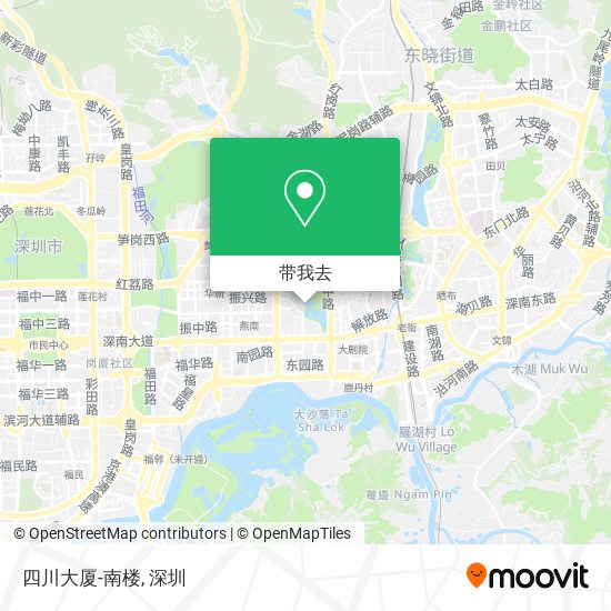 四川大厦-南楼地图