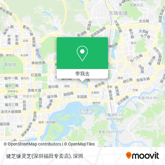 健芝缘灵芝(深圳福田专卖店)地图