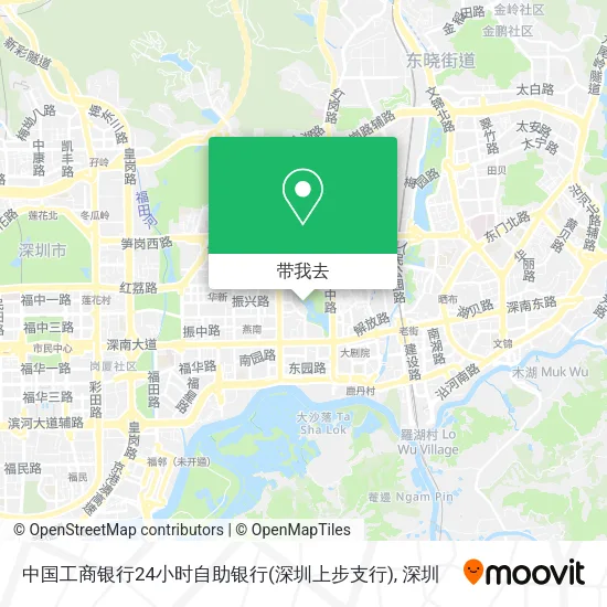 中国工商银行24小时自助银行(深圳上步支行)地图