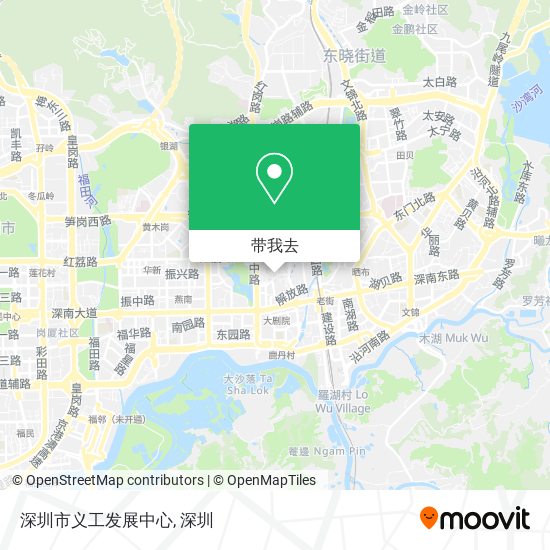 深圳市义工发展中心地图