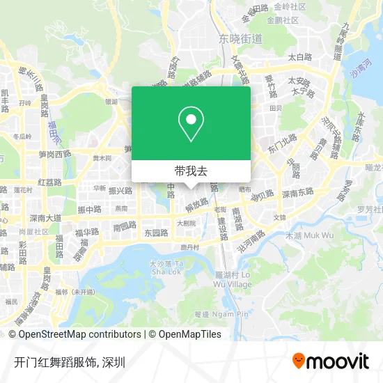开门红舞蹈服饰地图