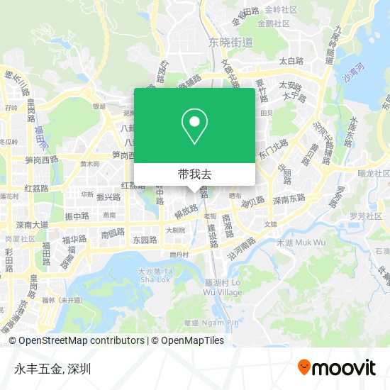 永丰五金地图