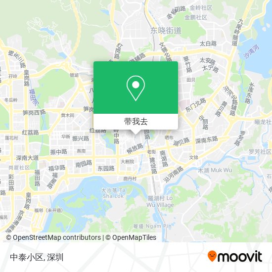 中泰小区地图