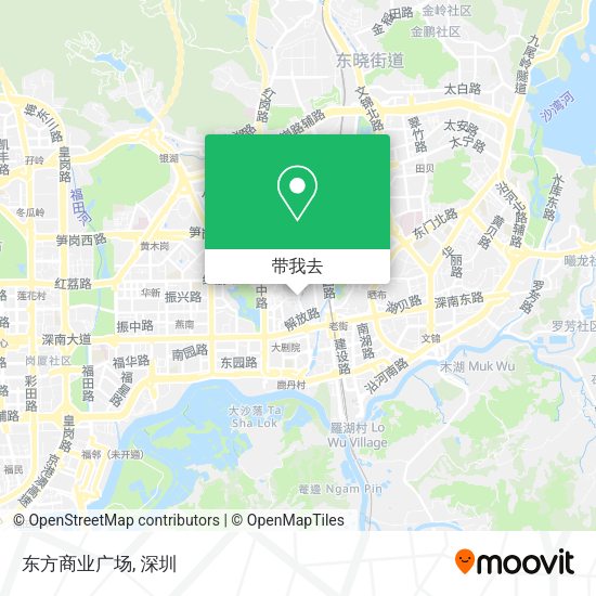 东方商业广场地图
