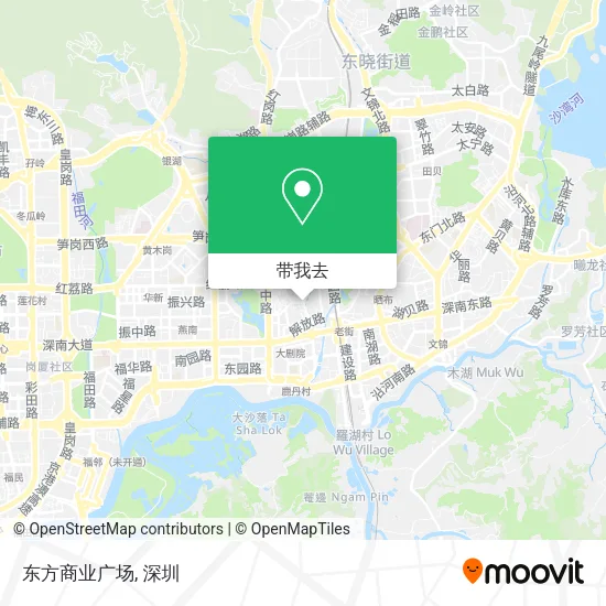 东方商业广场地图