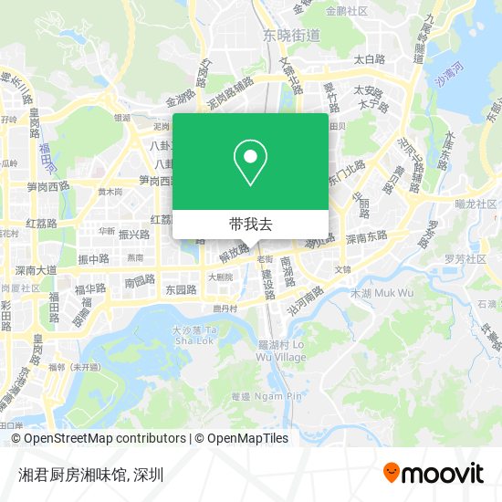 湘君厨房湘味馆地图