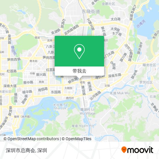 深圳市总商会地图