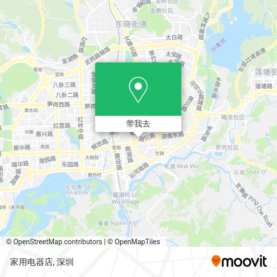 家用电器店地图
