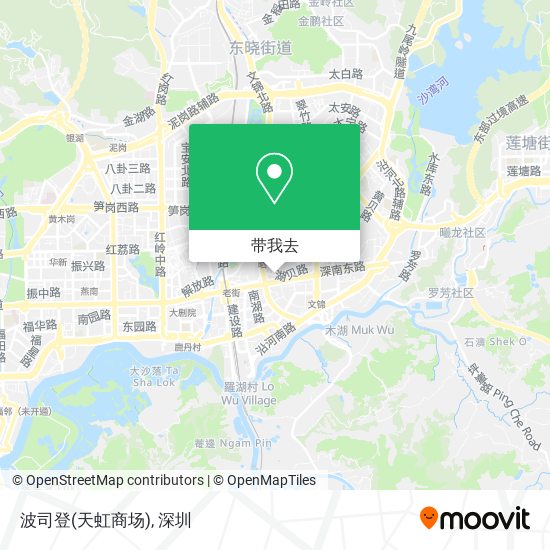 波司登(天虹商场)地图