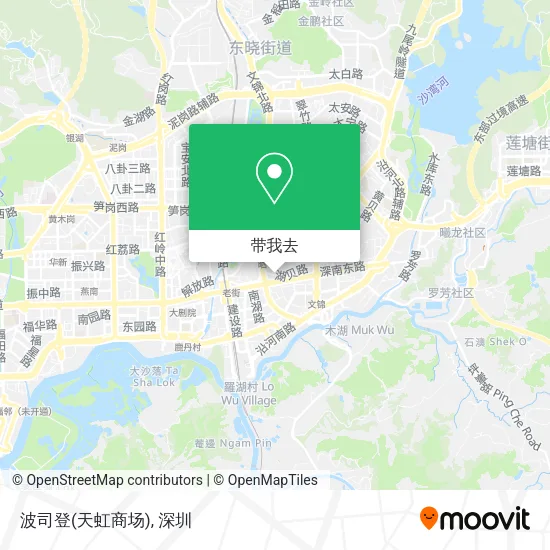 波司登(天虹商场)地图