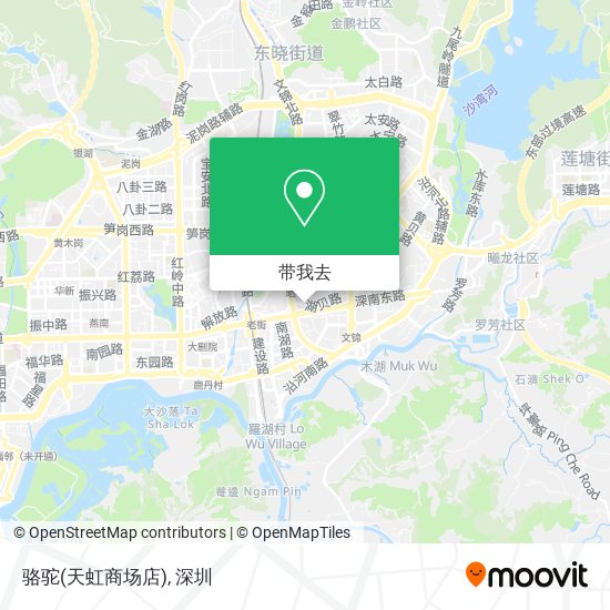 骆驼(天虹商场店)地图