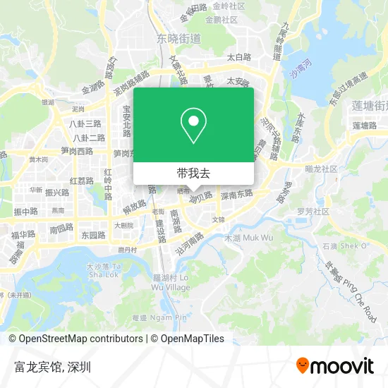 富龙宾馆地图