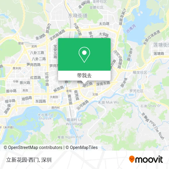 立新花园-西门地图