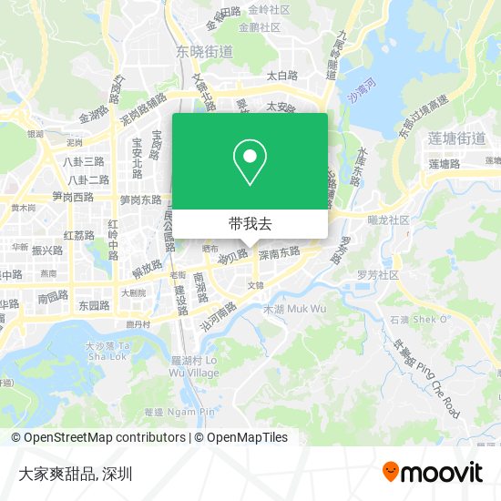 大家爽甜品地图