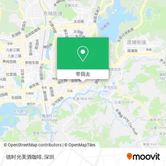 德时光美酒咖啡地图