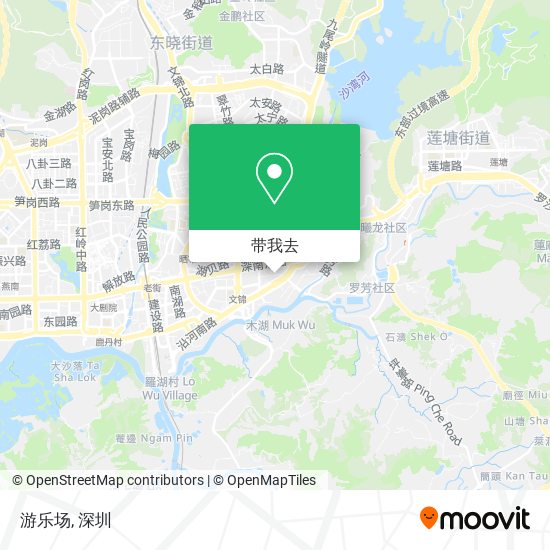 游乐场地图