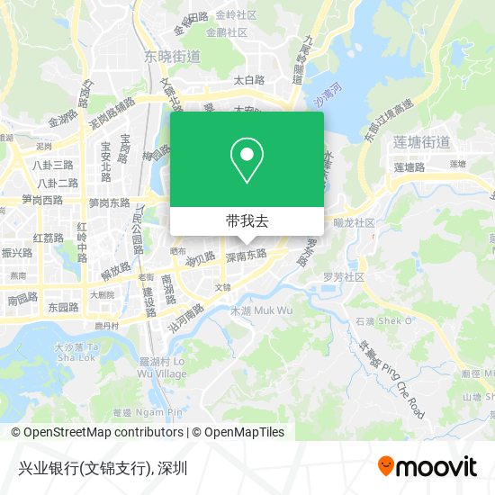 兴业银行(文锦支行)地图