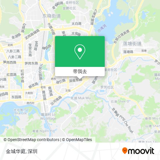 金城华庭地图