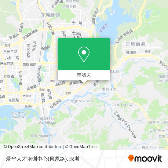 爱华人才培训中心(凤凰路)地图