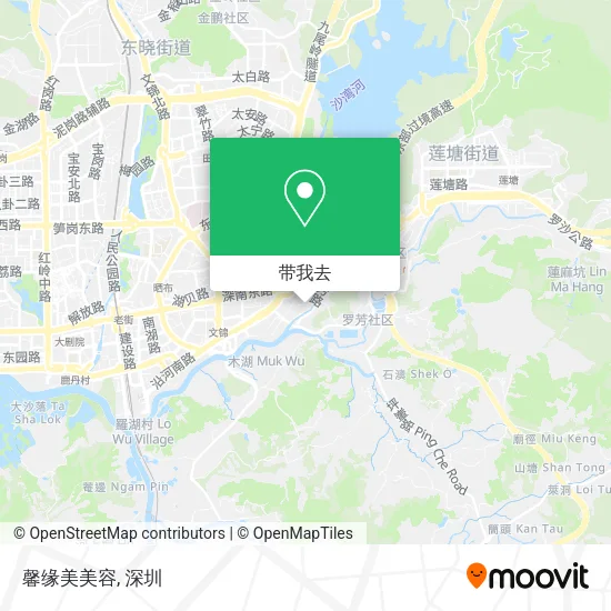 馨缘美美容地图