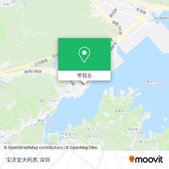 宝济堂大药房地图