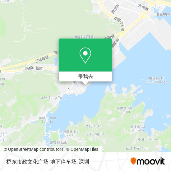 桥东市政文化广场-地下停车场地图