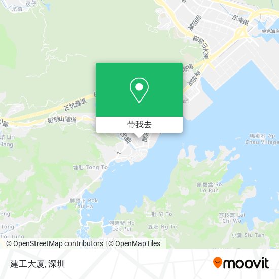 建工大厦地图