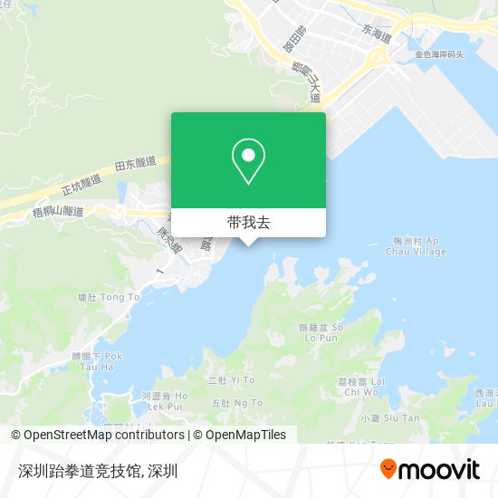 深圳跆拳道竞技馆地图