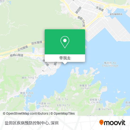 盐田区疾病预防控制中心地图