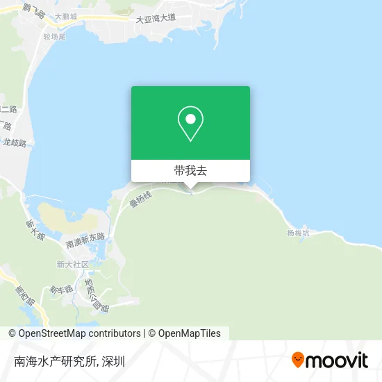 南海水产研究所地图