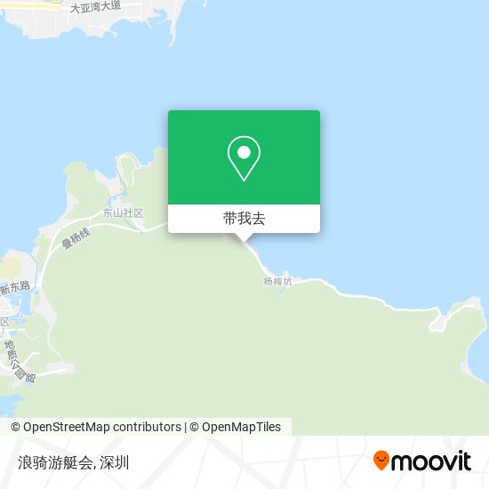 浪骑游艇会地图