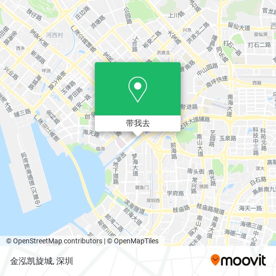金泓凯旋城地图